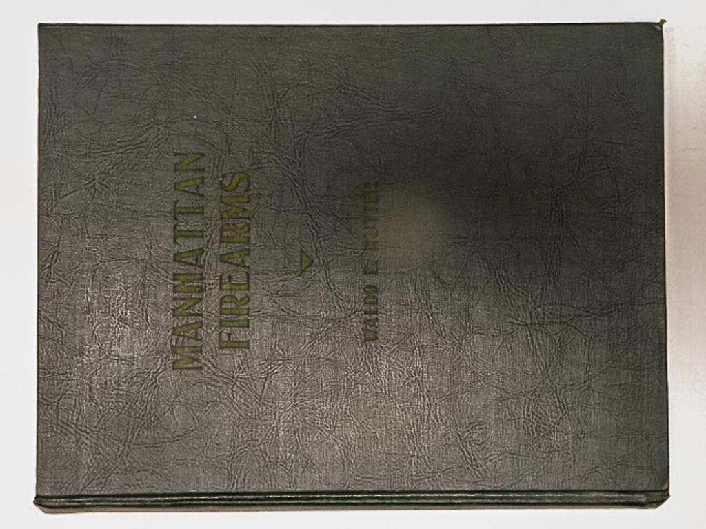Book - Manhattan Firearms by Waldo Nutter - 1958
