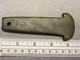 Anchor Pendant - 4 1/4 in. Banded Slate