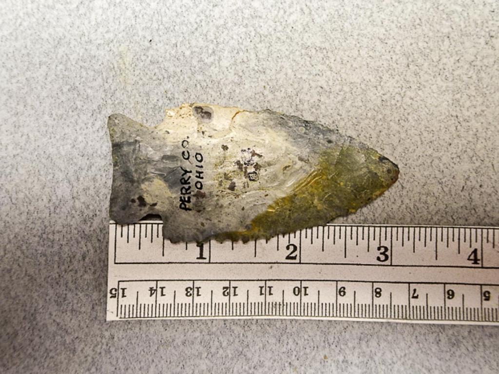 Archaic Concave Base Corner Notch Point - 3 in.
