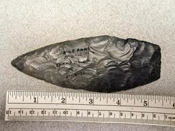 Lanceolate - 5 1/2 in. - Coshocton Flint