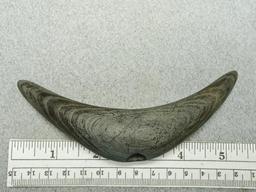 Crescent Banner - 4 1/4 in. - Banded Slate