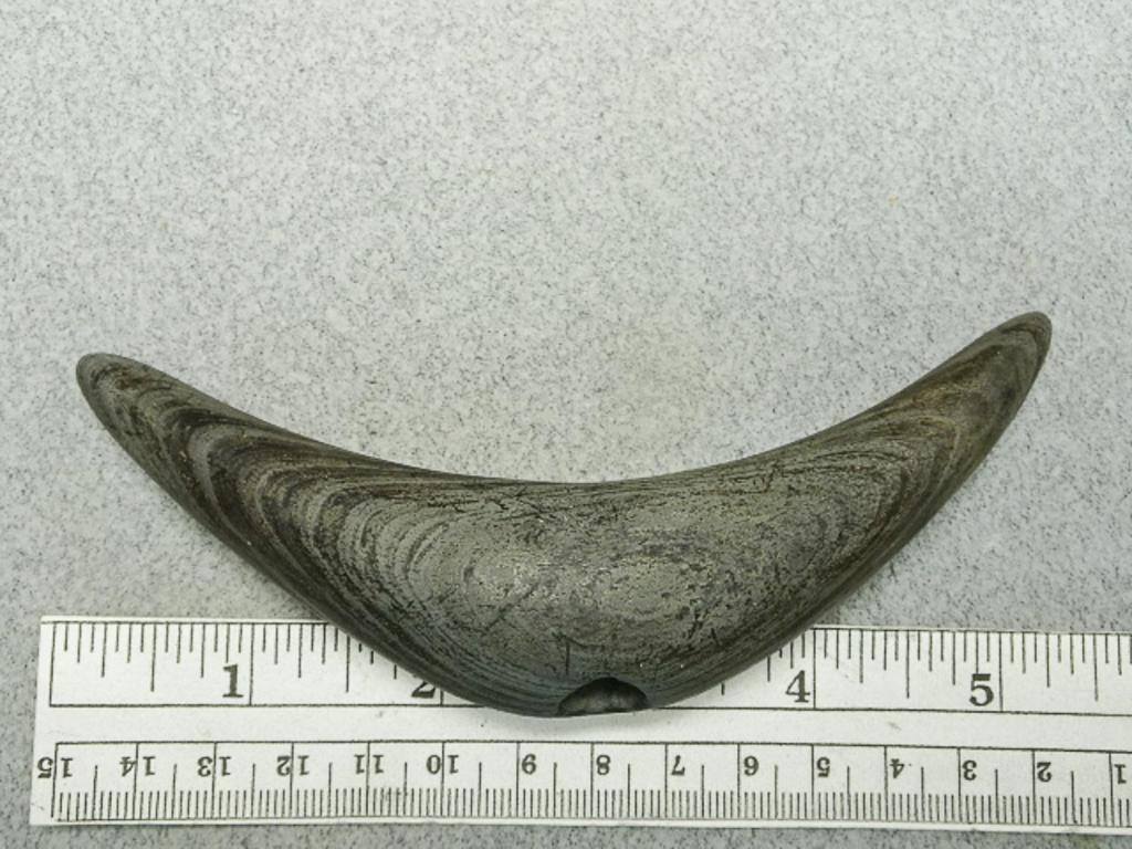 Crescent Banner - 4 1/4 in. - Banded Slate