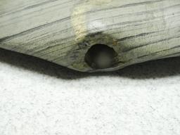 Wing Bannerstone - 4 in. - Banded Slate
