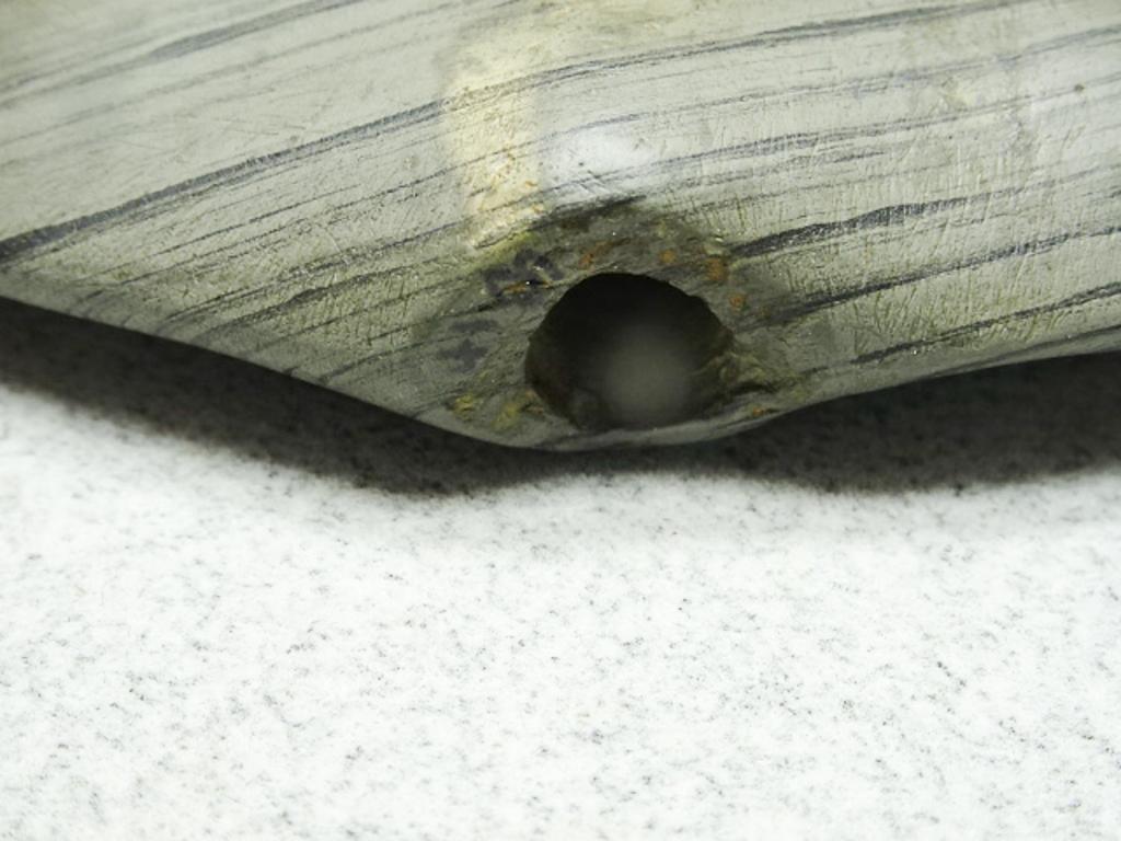 Wing Bannerstone - 4 in. - Banded Slate