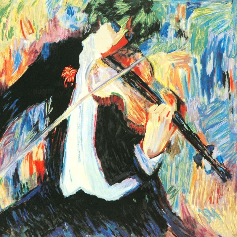 The Violinist by Wood, Barbara