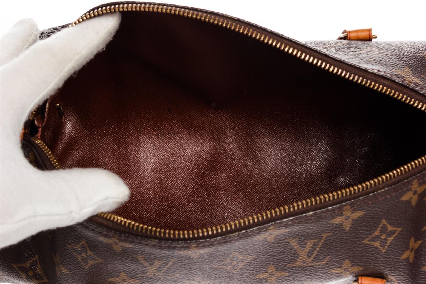Louis Vuitton Monogram Canvas Leather Papillon 30 cm Shoulder Bag