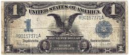 1899 $1 Black Eagle Silver Certificate Note