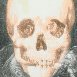 Gothic Skull (Dali Homage) by "Ringo" Daniel Funes