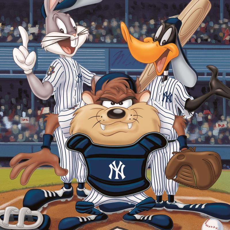 At the Plate (Yankees) by Looney Tunes