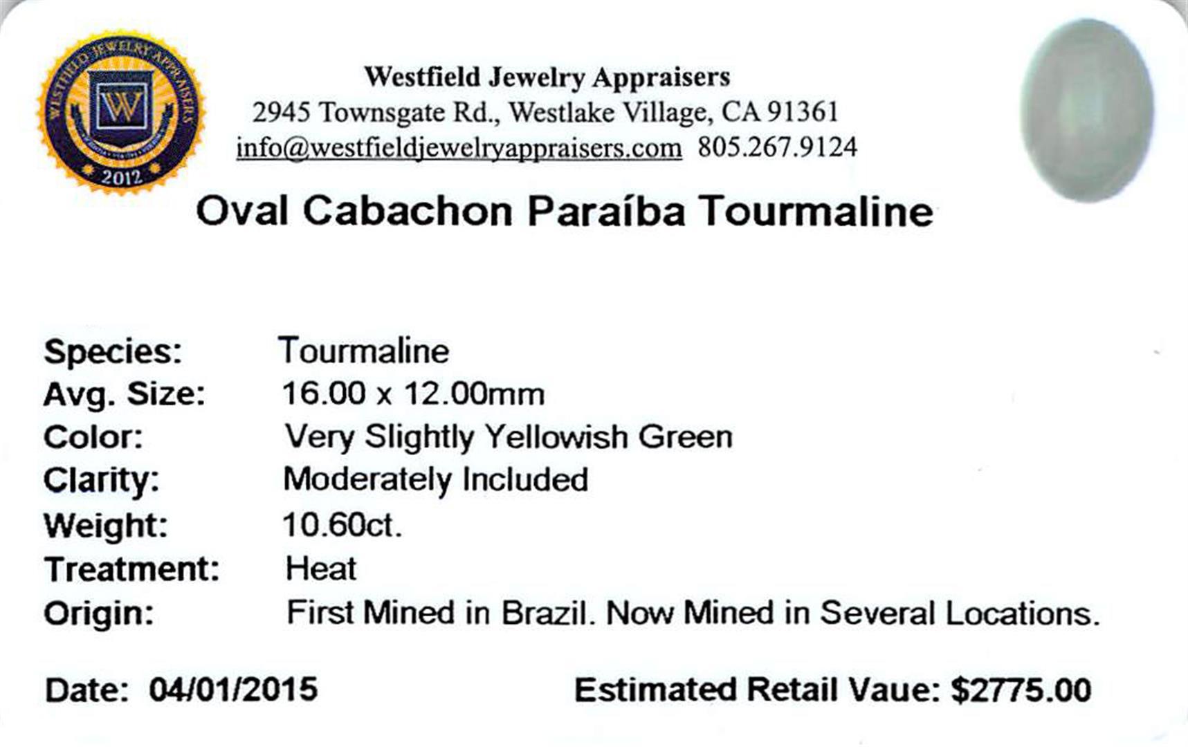 10.6 ctw Cabochon Paraiba Tourmaline Parcel