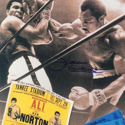 Ken Norton Photo Ticket Signed Photo by Norton