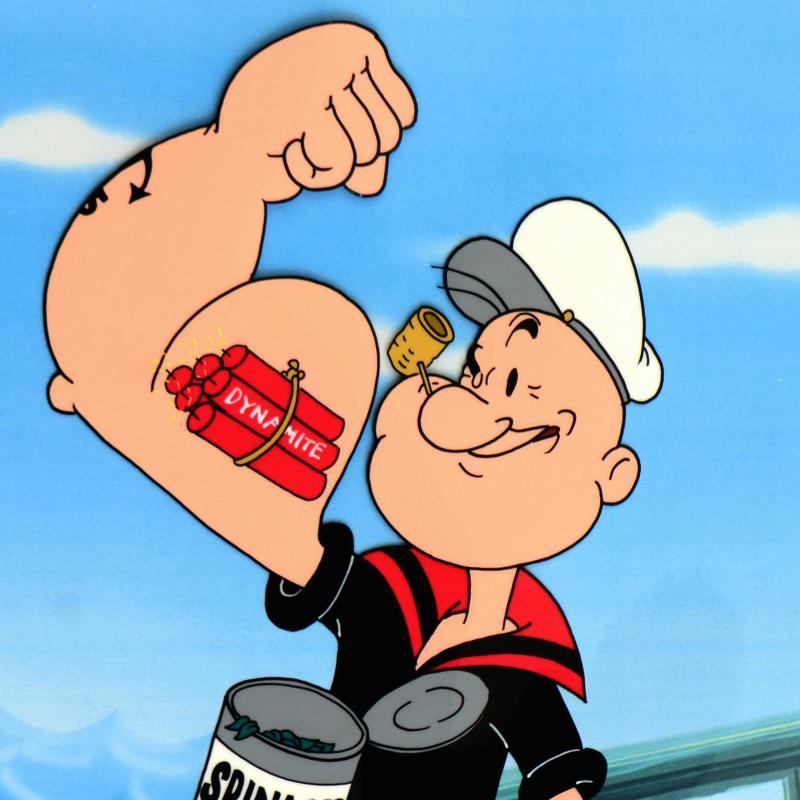 Dynamite Muscle by Myron Waldman (d. 2006)