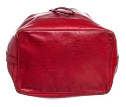Louis Vuitton Red Epi Leather Noe GM Drawstring Shoulder Bag