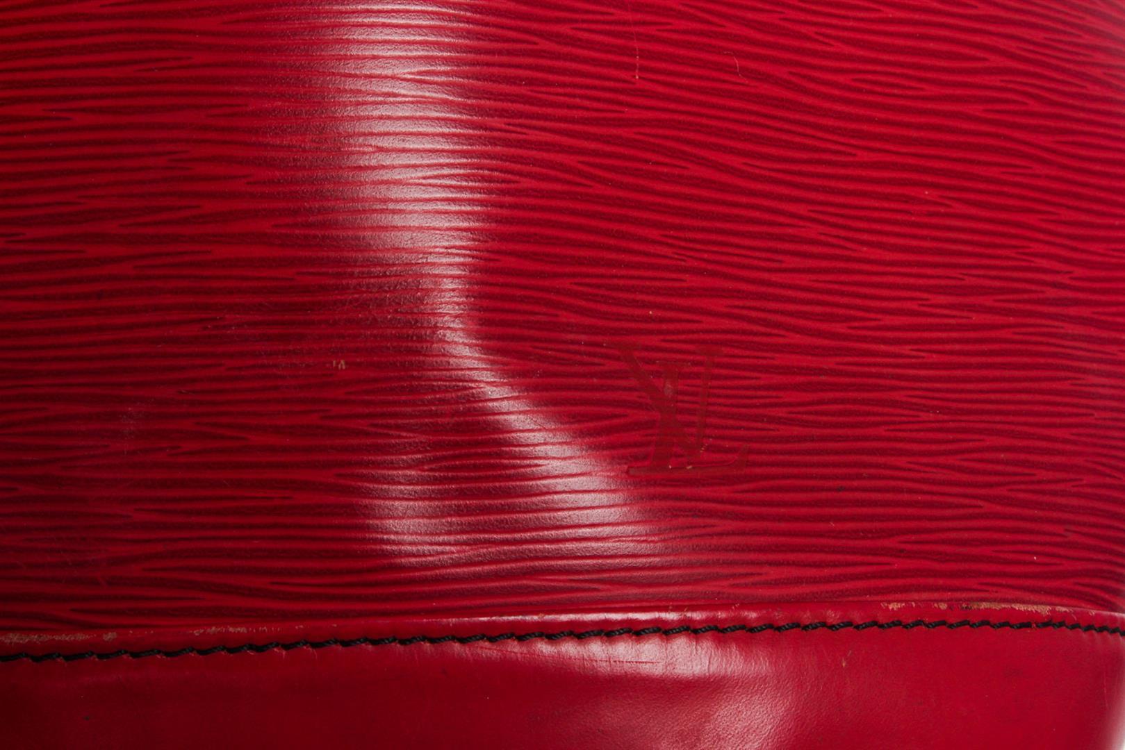 Louis Vuitton Red Epi Leather Noe GM Drawstring Shoulder Bag