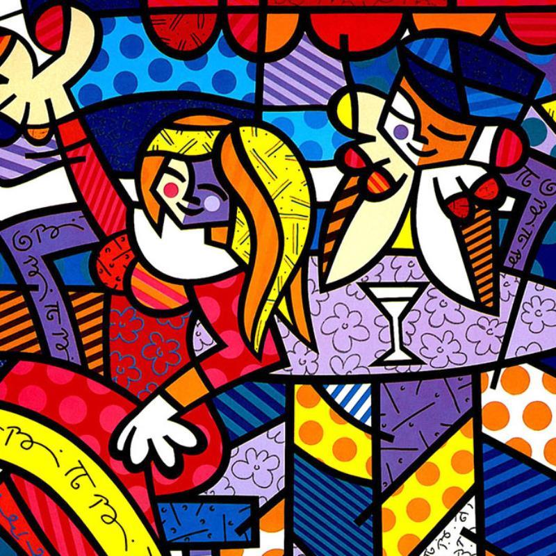 Doing Lunch Again by Britto, Romero