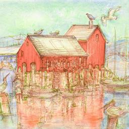 Motiff I by Hibel (1917-2014)