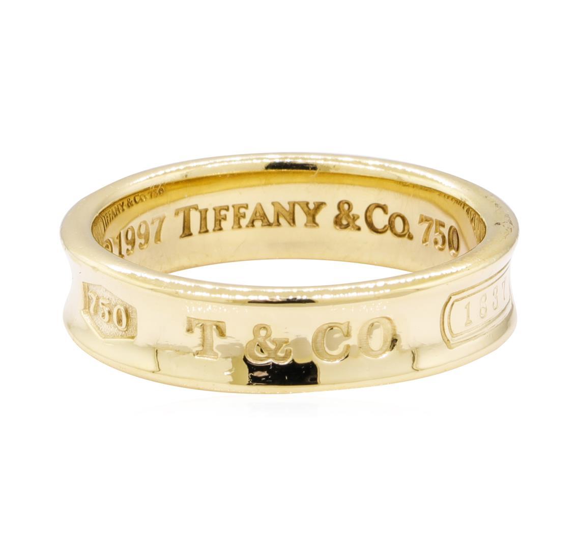 Tiffany and Company "1837" Ring - 18KT Yellow Gold