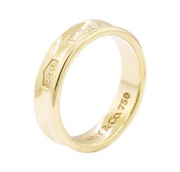 Tiffany and Company "1837" Ring - 18KT Yellow Gold