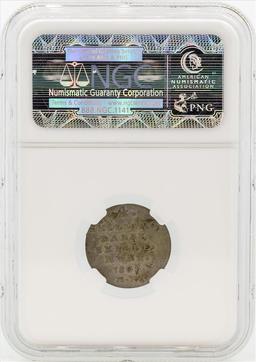 1807MF Denmark 4 Skilling Coin NGC MS62