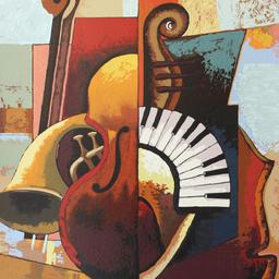 Igor Kovalev, "Symphony III" Hand Signed Limited Edition Serigraph with Letter o