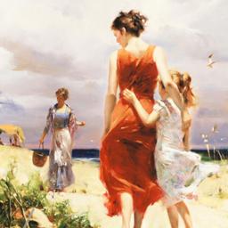 Breezy Days by Pino (1939-2010)