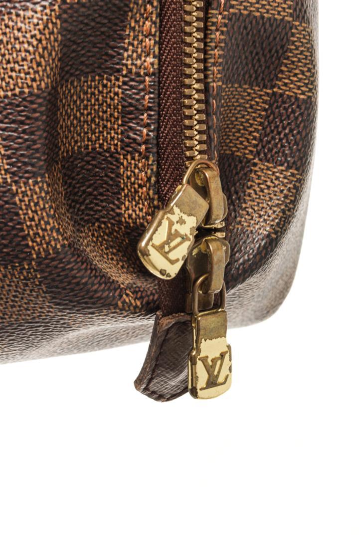 Louis Vuitton Brown Damier Ebene Canvas Belem Pm Top-Handle Bag