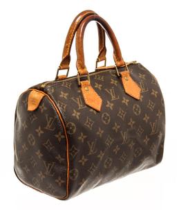 Louis Vuitton Monogram Speedy 25 Handbag