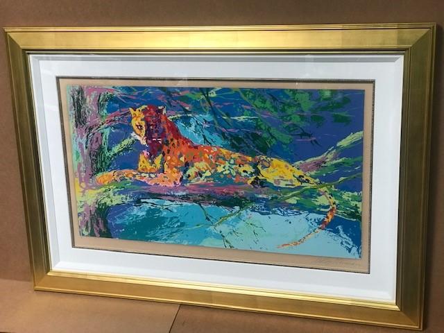 Kenya Leopard by LeRoy Neiman