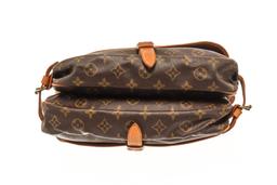 Louis Vuitton Brown Monogram Canvas Saumur 30 Crossbody Bag