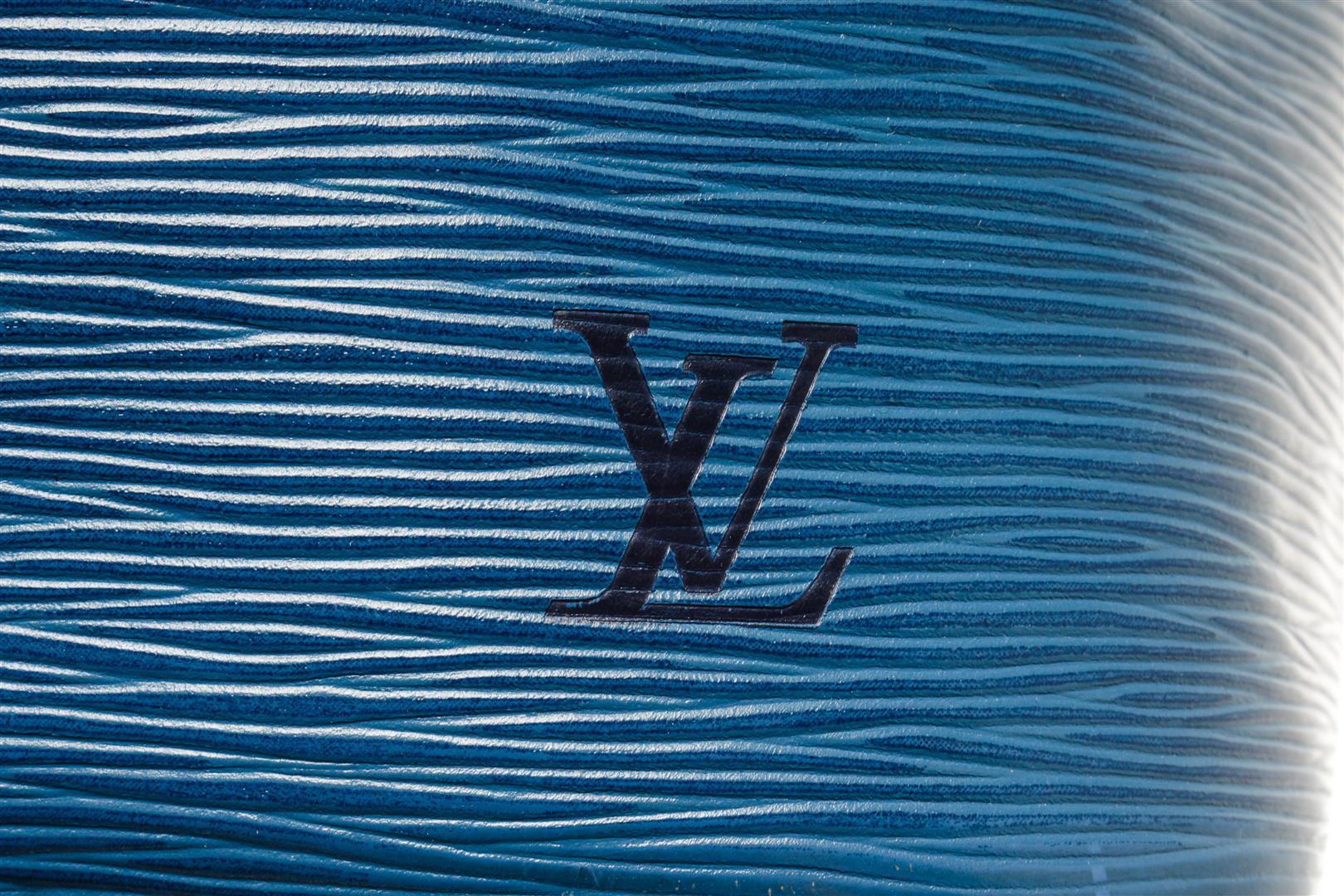 Louis Vuitton Blue Epi Leather Noe PM
