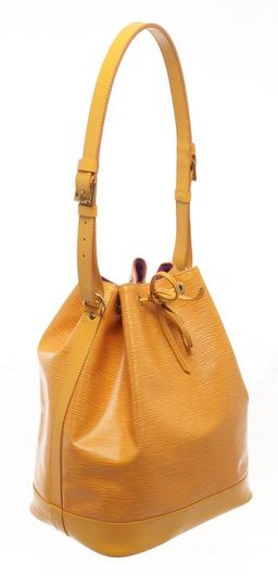 Louis Vuitton Yellow Epi Leather Noe GM Shoulder Bag