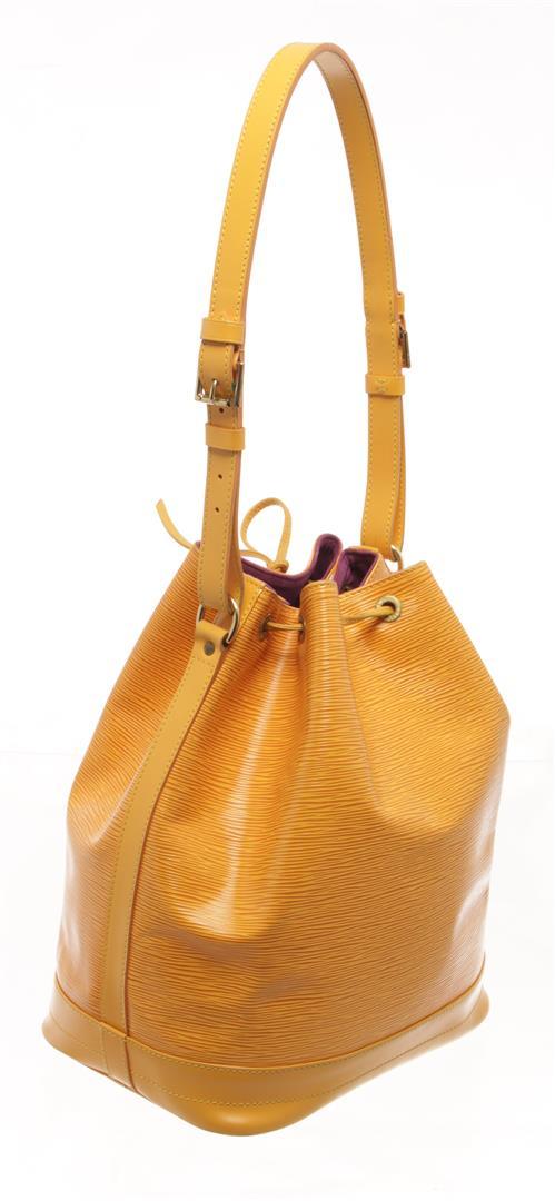 Louis Vuitton Yellow Epi Leather Noe GM Shoulder Bag