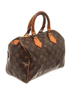 Louis Vuitton Brown Monogram Speedy 25 Handbag