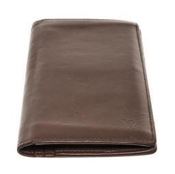 Louis Vuitton Brown Leather Brazza Wallet