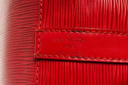 Louis Vuitton Red Epi Leather Noe GM Shoulder Bag