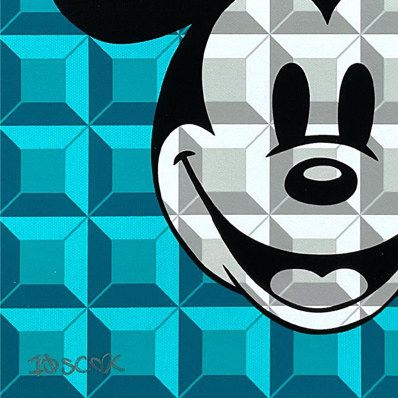 Aqua 8-Bit Mickey by Loveless, Tennessee