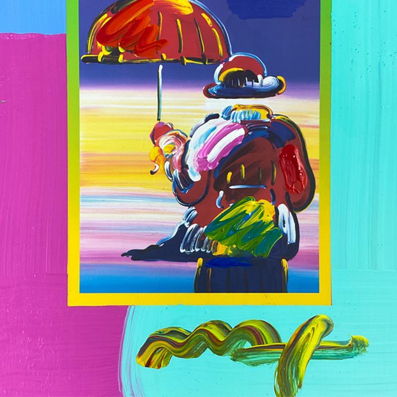 Umbrella Man on Blends by Peter Max