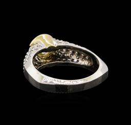 14KT Two-Tone Gold 1.58 ctw Diamond Ring