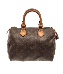 Louis Vuitton Brown Monogram Speedy 25 Handbag