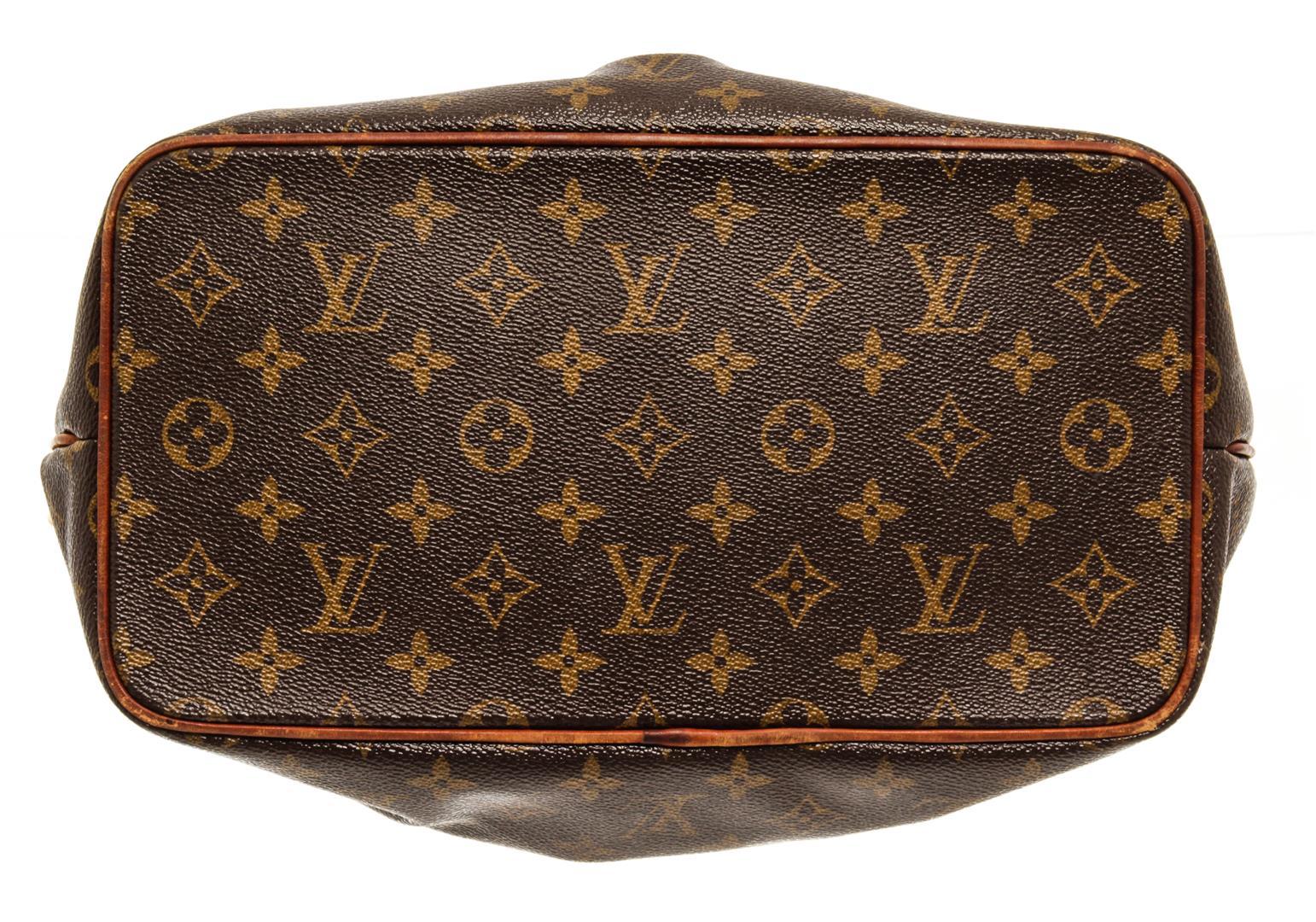 Louis Vuitton Brown Monogram Canvas Palermo PM Tote Bag