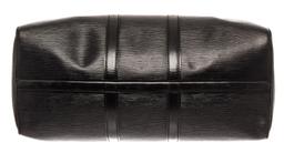 Louis Vuitton Black Epi Leather Keepall 45 Travel Bag