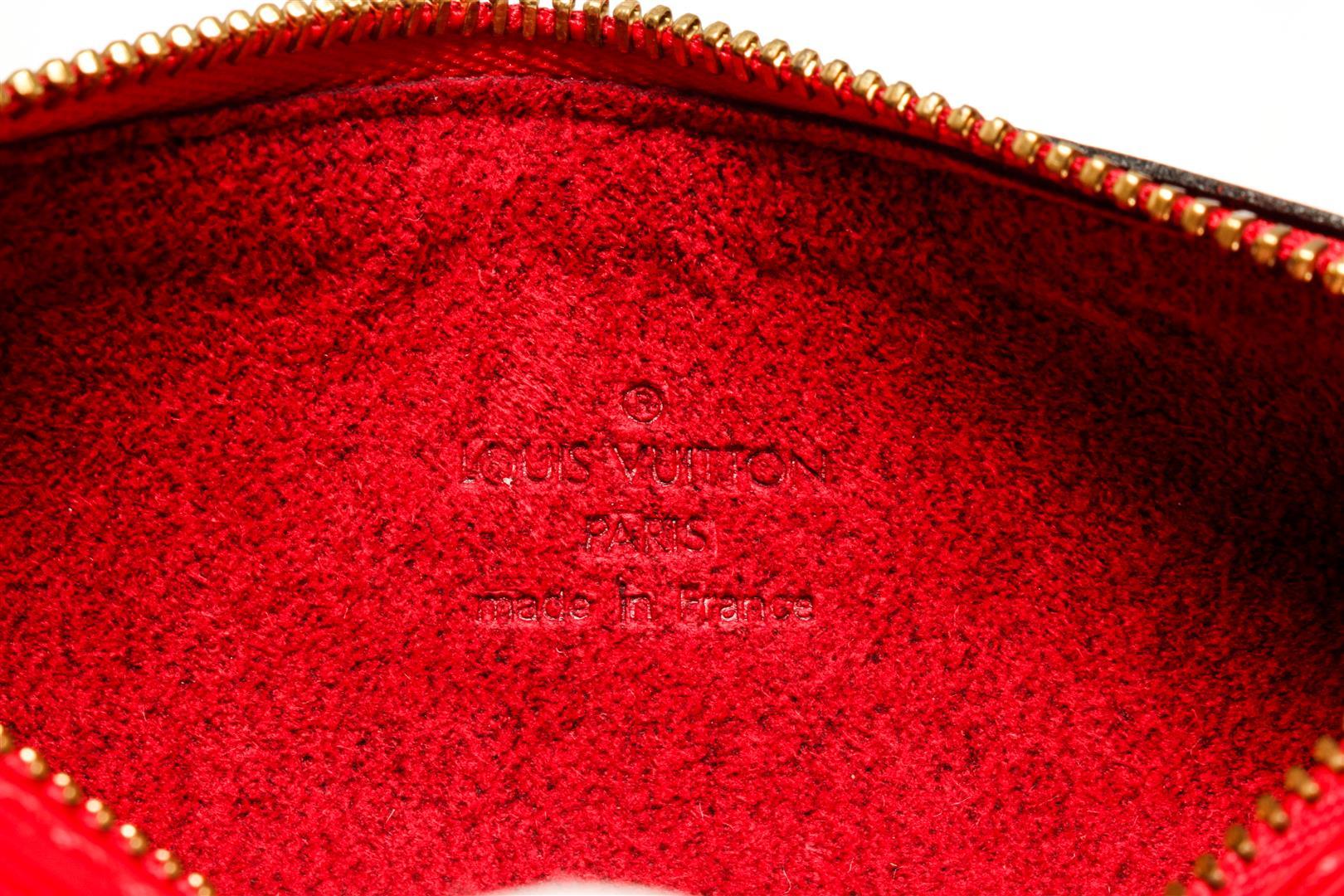 Louis Vuitton Red Epi Leather Mini Papillon