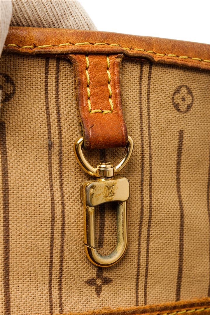 Louis Vuitton Brown Monogram Canvas Neverfull GM Tote Bag