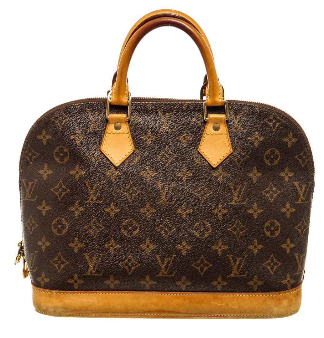 Louis Vuitton Brown Monogram Alma PM Handbag