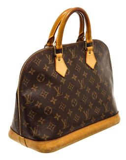 Louis Vuitton Brown Monogram Alma PM Handbag