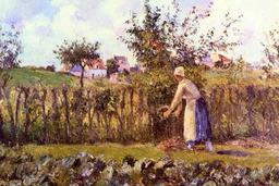 Camille Pissarro - In the Orchard