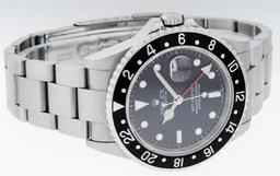 Rolex Mens Stainless Steel GMT Master 2