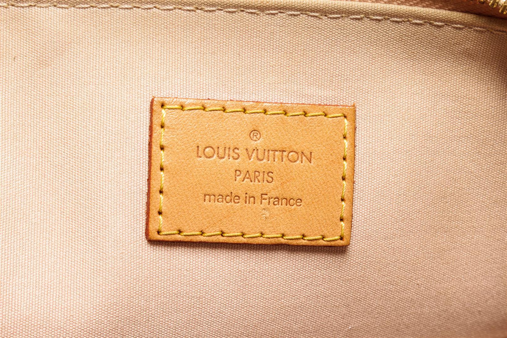 Louis Vuitton Gold Monogram Vernis Alma PM Handbag