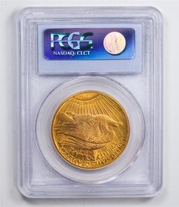 1927 $20 Double Eagle Gold Coin PCGS MS63