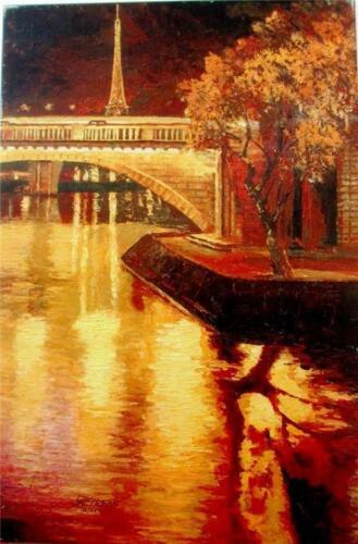 Howard Behrens TWILIGHT ON THE SEINE, I